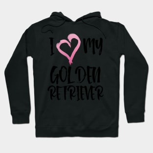 I heart my Golden Retriever! Especially for Golden owners! Hoodie